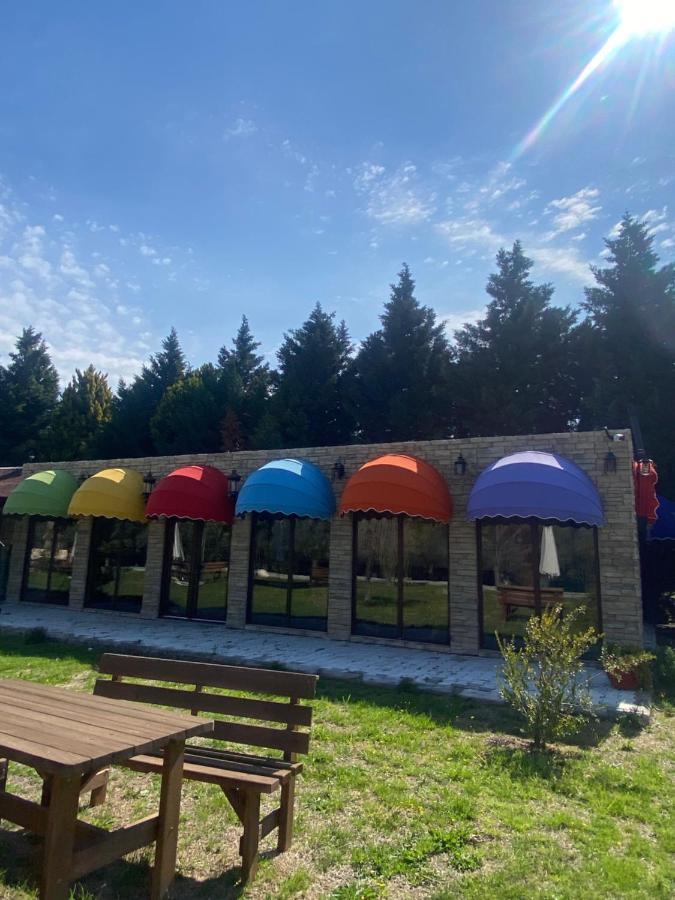 Seyyah Cafe Bungalows Aliaga Buitenkant foto