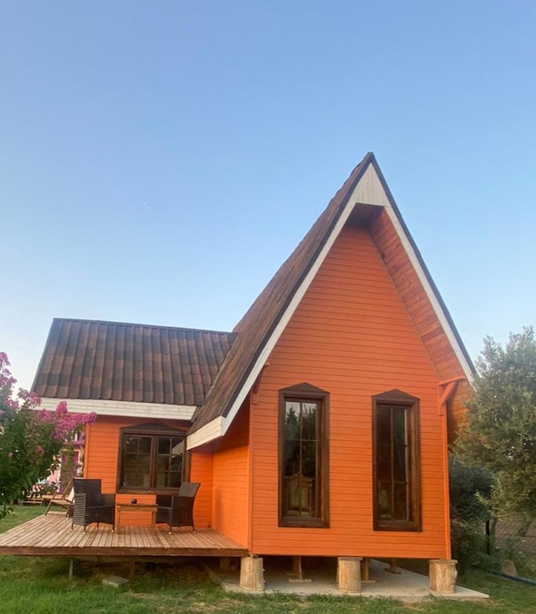 Seyyah Cafe Bungalows Aliaga Buitenkant foto